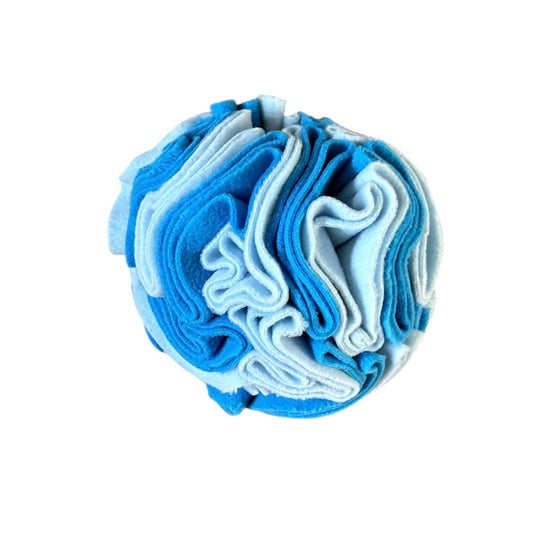 snuffle ball, 6 inches, pet enrichment, enrichment toy