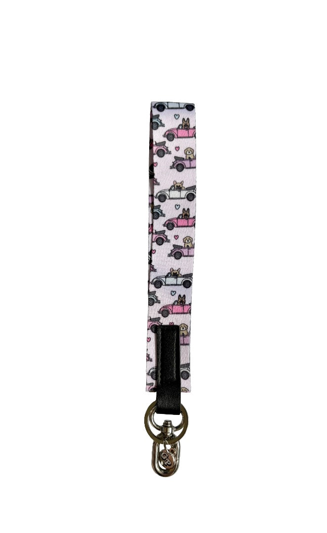 Dog walking gift set - Matching Lanyard, Wristlet & Poop Bag Holder