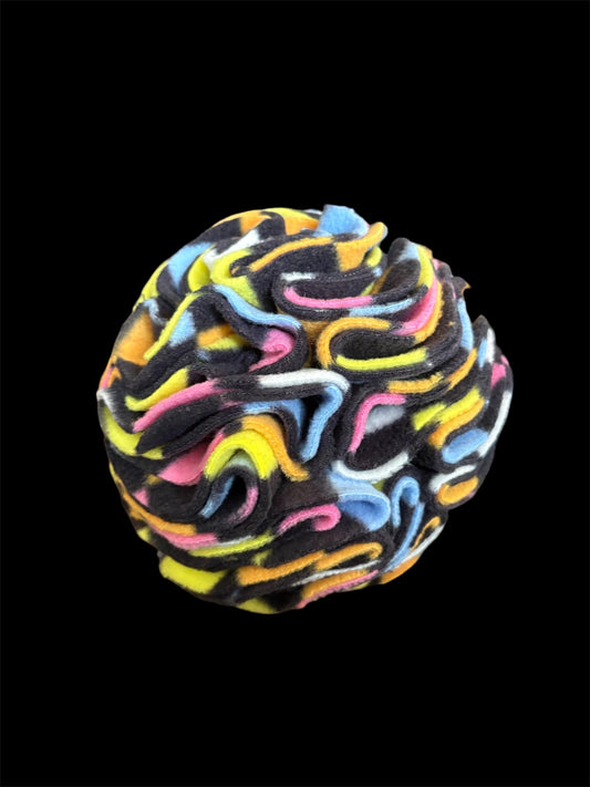 snuffle ball, 6 inches, pet enrichment, enrichment toy