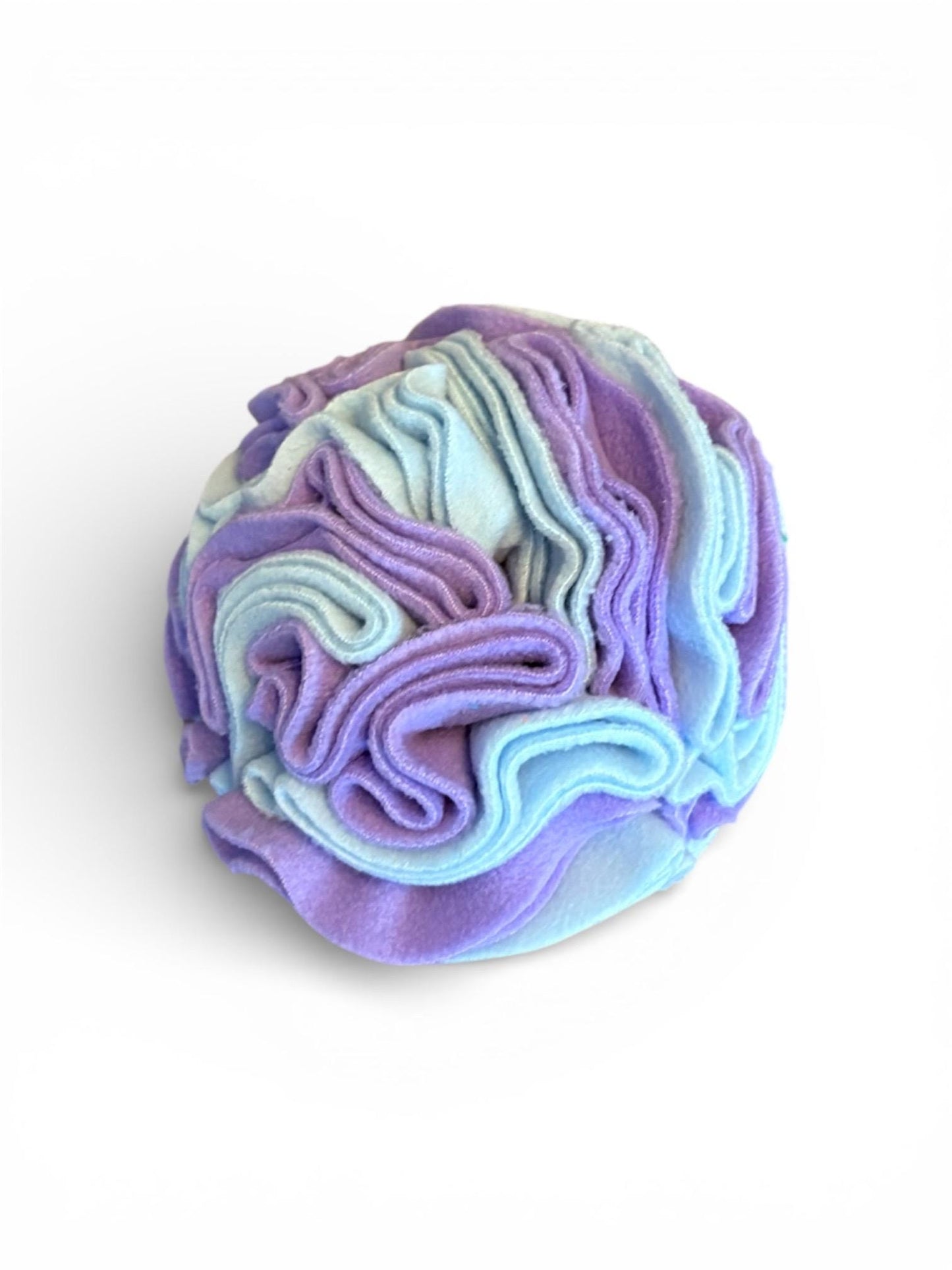 Pastel snuffle ball, 6 inches, pet enrichment, enrichment toy