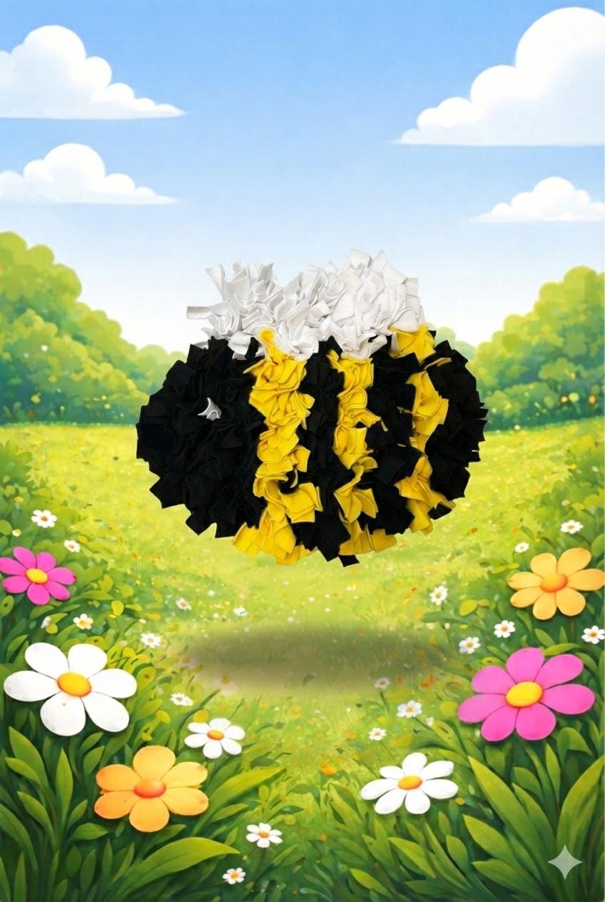 Bee snuffle mat, pet enrichment, enrichment toy- limited stock