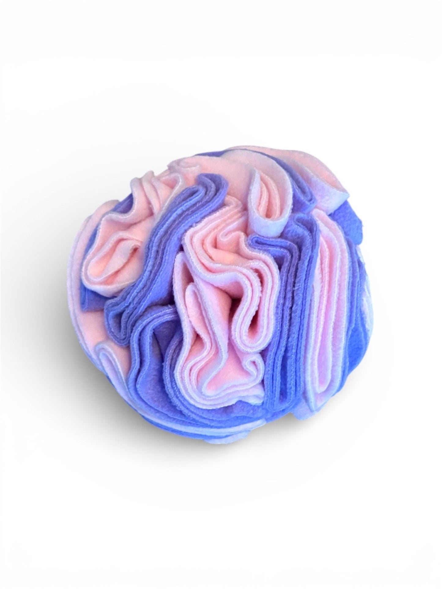 Pastel snuffle ball, 6 inches, pet enrichment, enrichment toy
