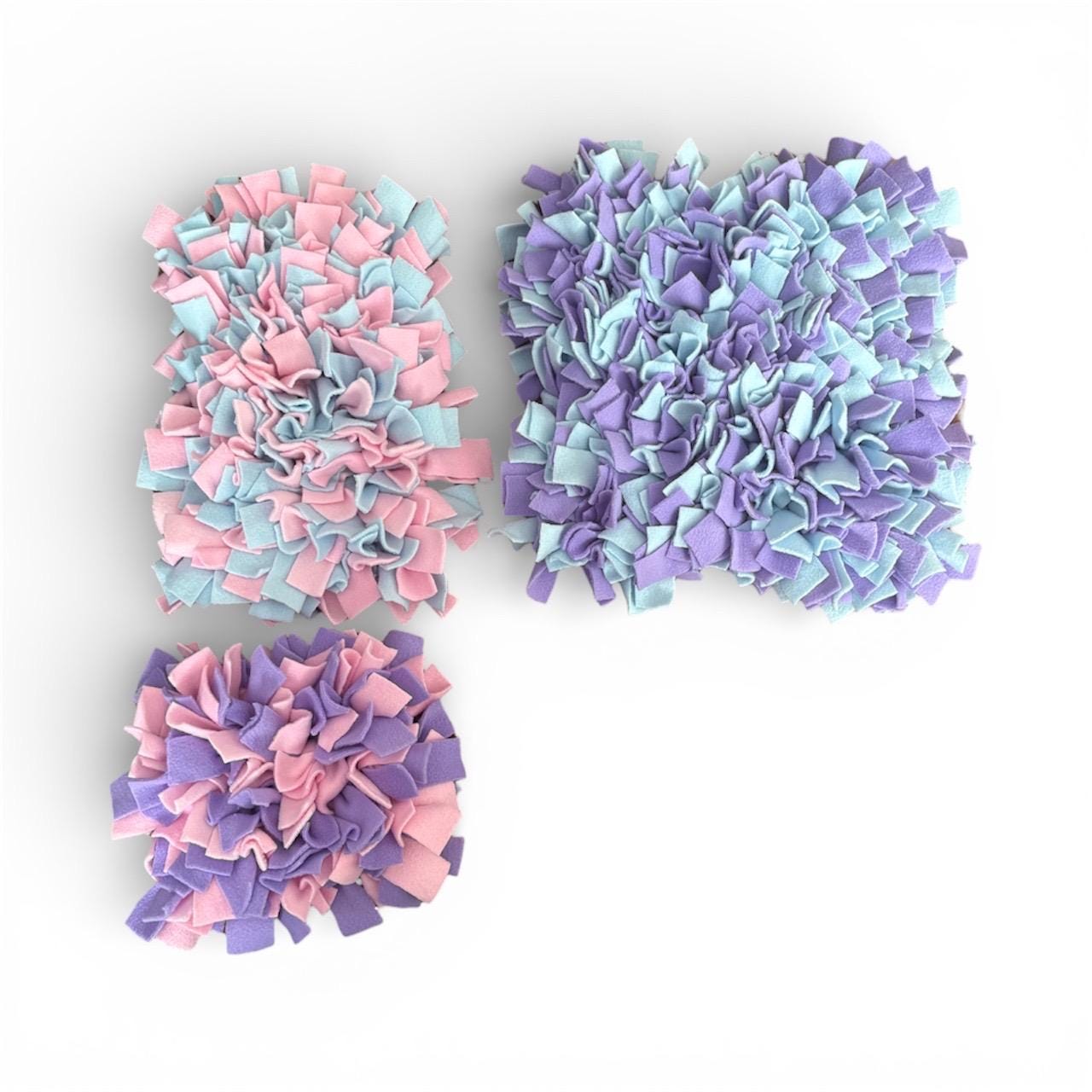 Pastel snuffle mats, 3 sizes available, pet enrichment, enrichment toy