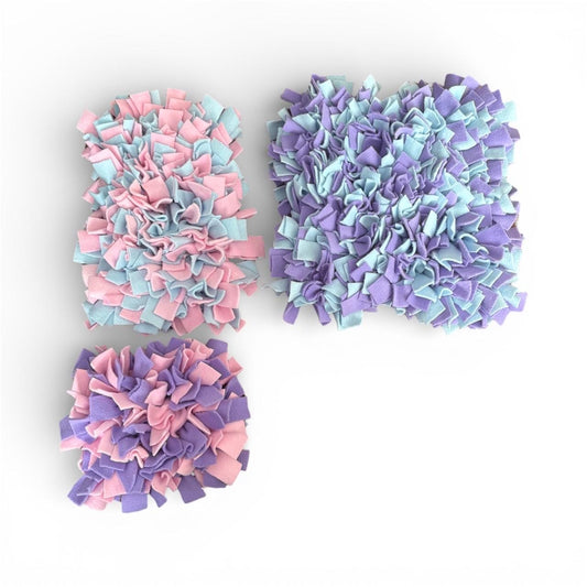 Pastel snuffle mats, 3 sizes available, pet enrichment, enrichment toy
