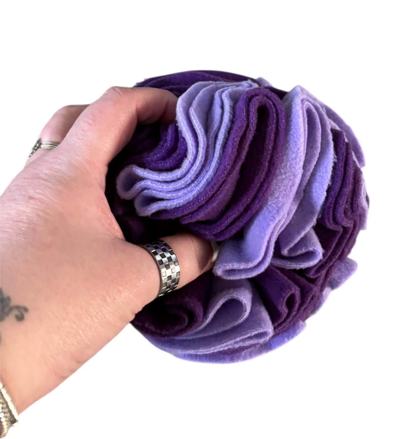 snuffle ball, 6 inches, pet enrichment, enrichment toy