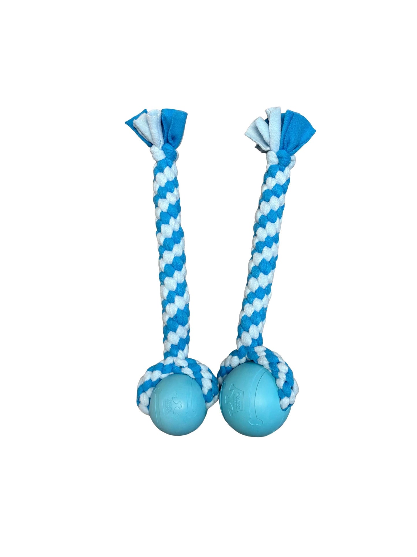 Handmade Fleece Dog Tug Toy: Durable Braided Ball