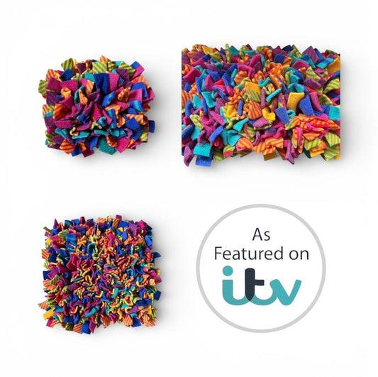 Crazy Colours Snuffle Mat for Dogs | Dog Enrichment Toy
