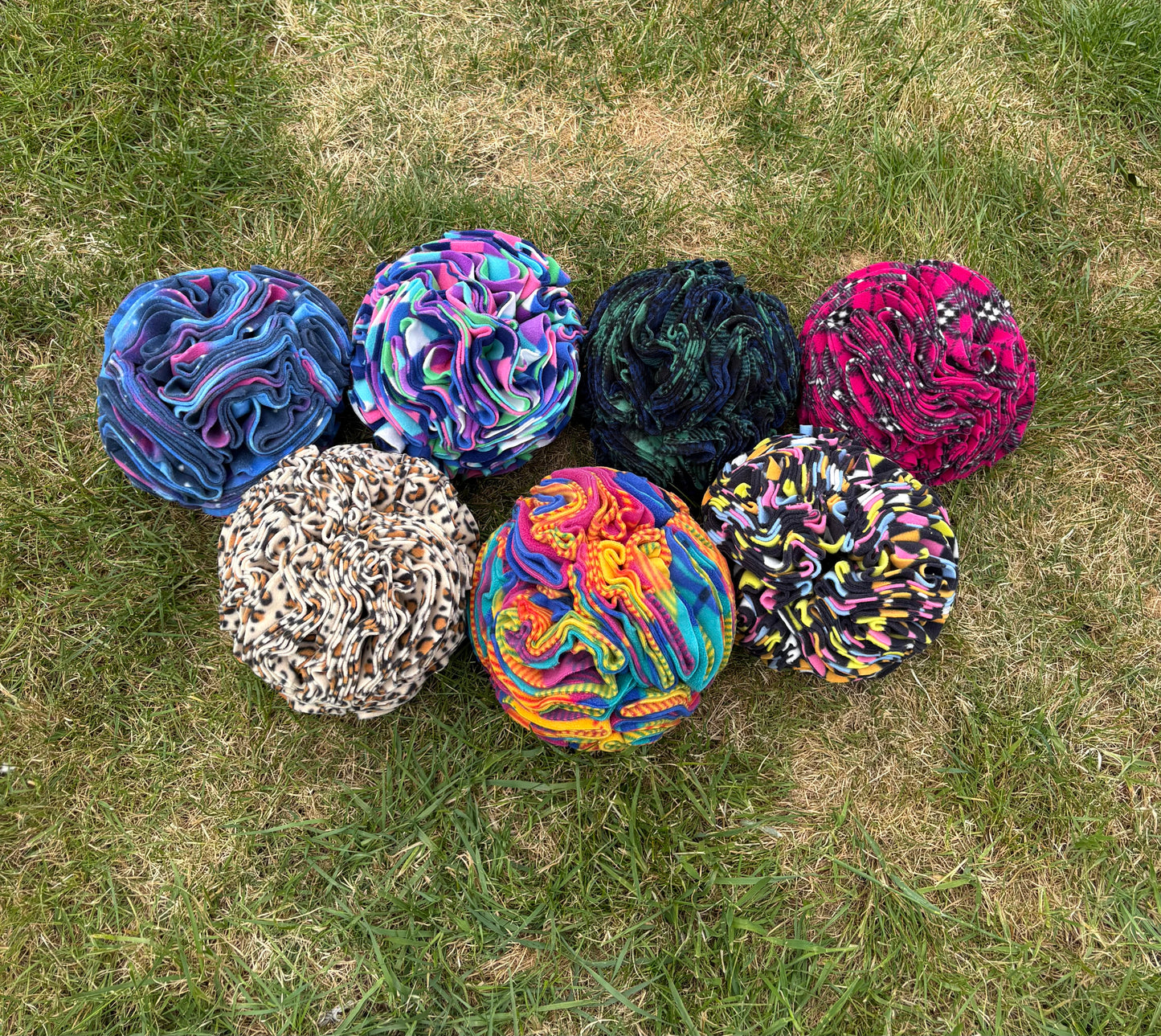 XL snuffle ball, 10 inches, pet enrichment, enrichment toy