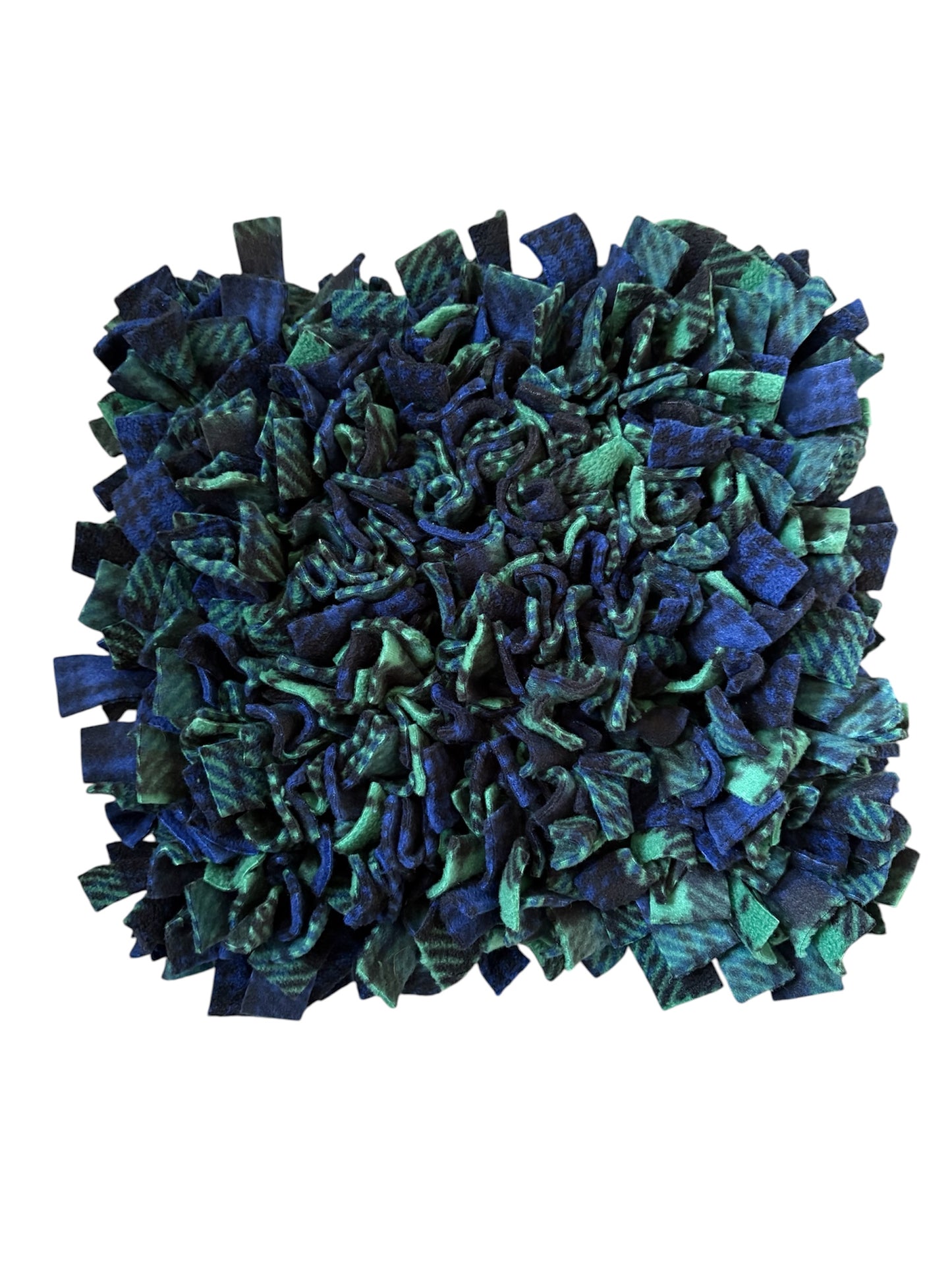 Blue Tartan Snuffle Mat for Dogs | Dog Enrichment Toy