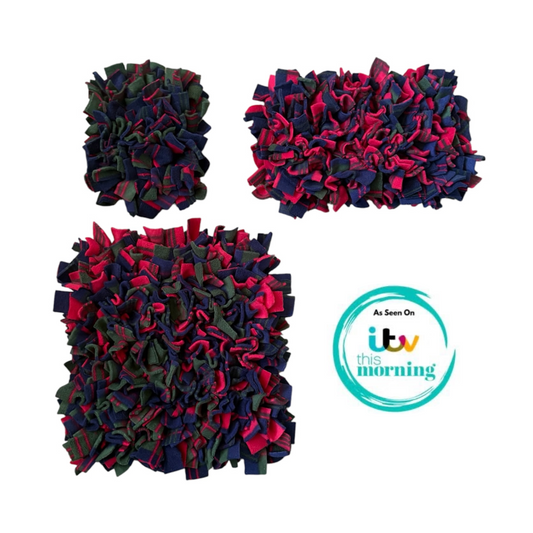 Tartan Snuffle Mat for Dogs | Dog Enrichment Toy