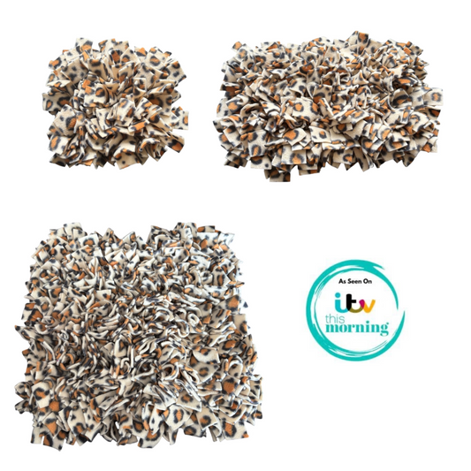 Cheetah Snuffle Mat for Dogs | Dog Enrichment Toy