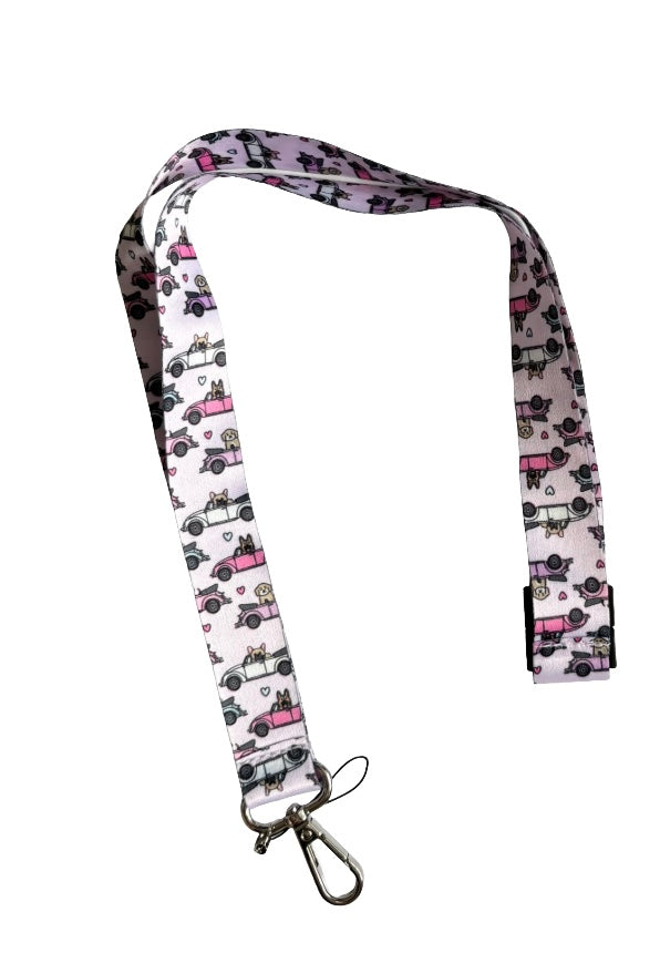 Dog walking gift set - Matching Lanyard, Wristlet & Poop Bag Holder