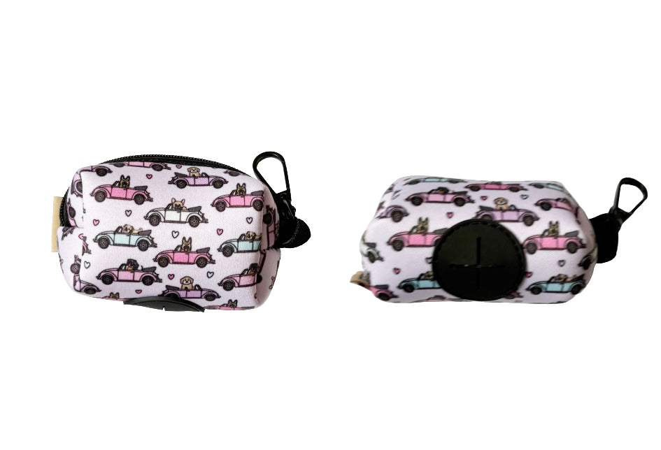 Dog walking gift set - Matching Lanyard, Wristlet & Poop Bag Holder
